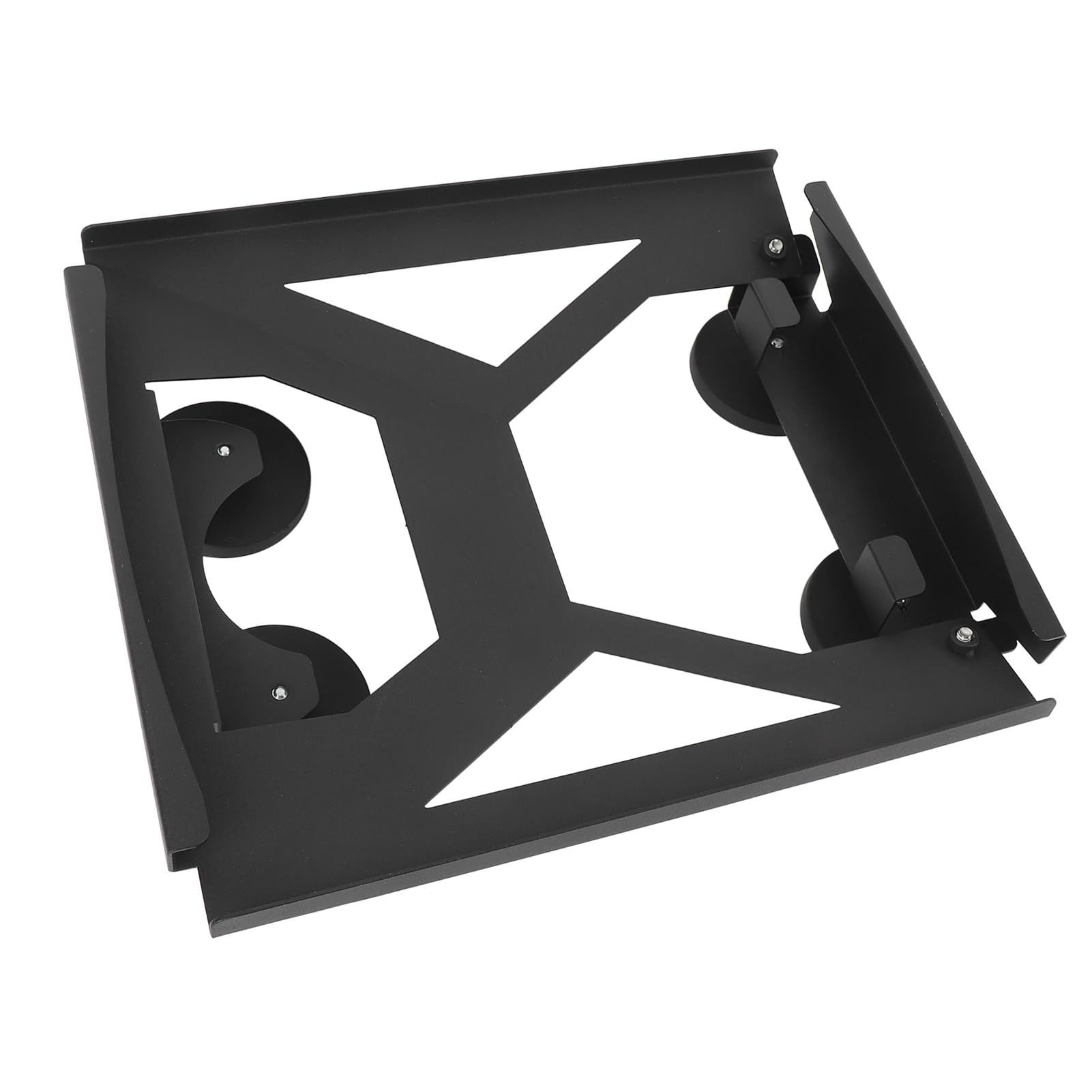 Generic Pasuje do Mini Magnetycznego Uchwytu Dachowego Solidny i Bezpieczny montaż do SUV Żelazny Antykorozyjny Czarny 2 Wsporniki 4 Magnesy 3 Akcesoria