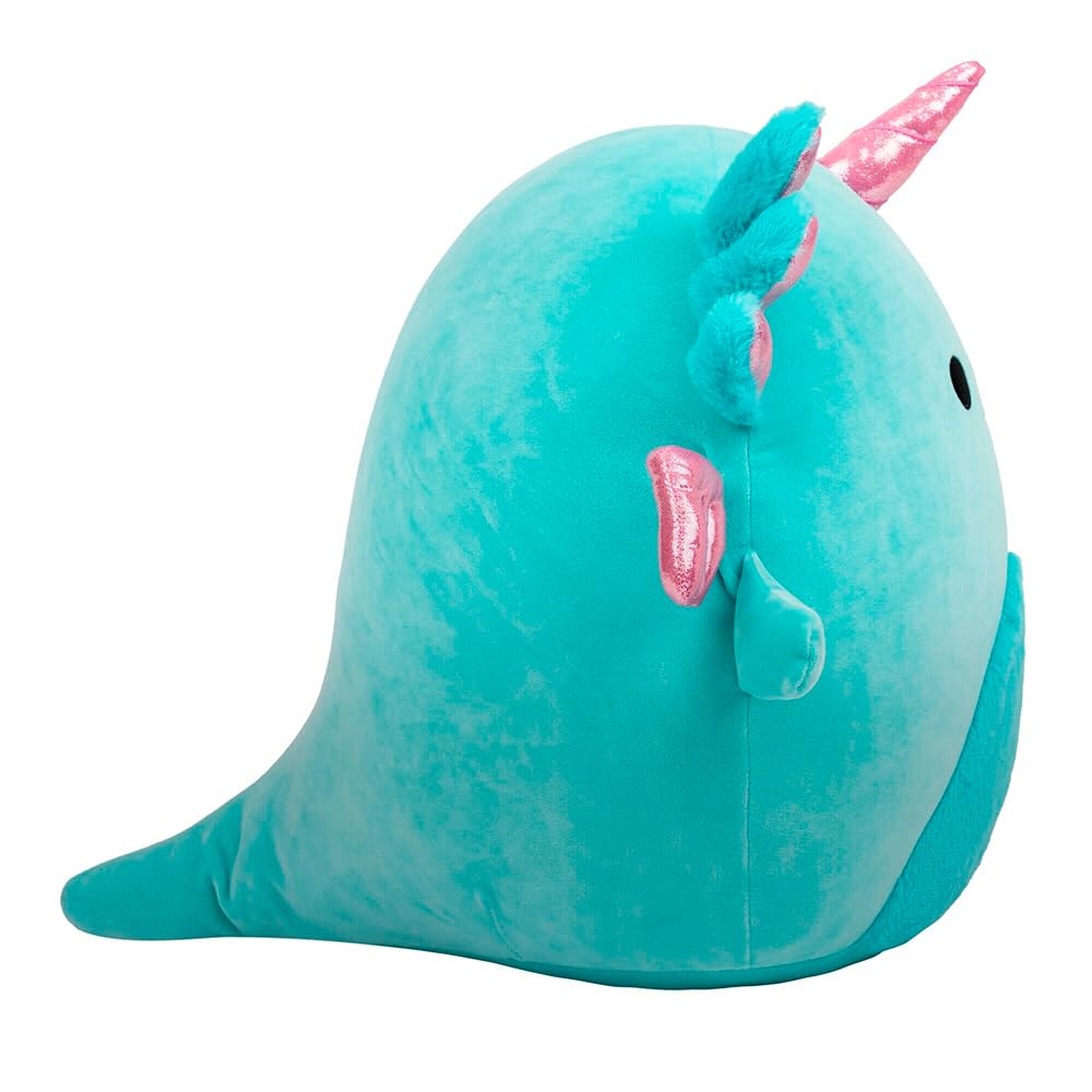 Squishmallows Oryginalny 40 cm Bellamy the Teal Axolotl Alicorn