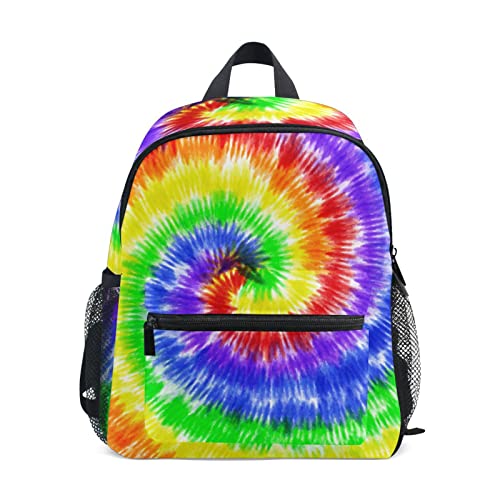 ISAOA Bolsa de viaje con diseño de arcoíris con etiqueta de nombre, para guardería, M