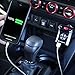 GOgroove FlexSMART X3 Mini Bluetooth Car Adapter for Handsfree Calling, USB Charging, Music Controls for Smartphones, MP3 Players - Aux Bluetooth Adapter for Car - FM Radio Transmitter (Updated 2023)