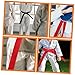 BESPORTBLE 3pcs Multi-Function Karate Belts Karate Boys and Girls Costume Belt Taekwondo Wrist Guard Elasticated