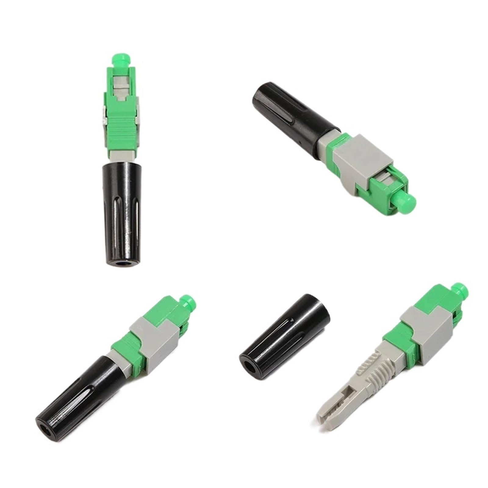 Épisseur de Fibre Optique SC 100PCS FTTH APC pré-bur Fibre Optique Rapide