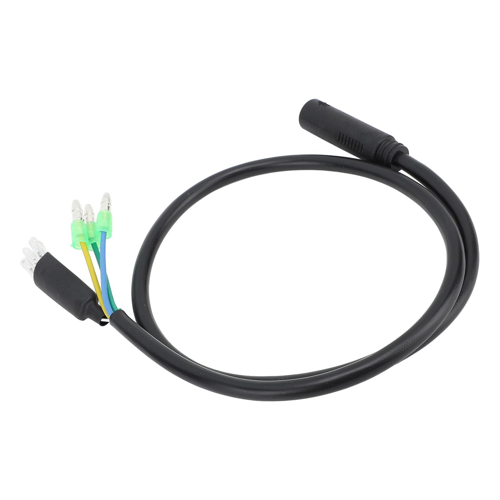 BuyWeek Cable de Extensión de Motor Cable Hembra a Macho, M6 de 9 Pines de 66 cm de ABS para Bicicleta Eléctrica
