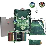 Serie: ErgoFlex Easy DerDieDas Schulranzen Set 5-TLG. Ergoflex Easy Soccer Green 2023