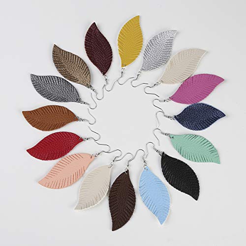 Feather Earrings For Women Feather Leather Earrings Lightweight Feather Earrings Dangle For Women #TOP5