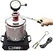 Piec do topienia złota, 1 kg 2 kg 3 kg Elektryczny cyfrowy piec do topienia 1600 W 1100 ℃ Zestaw pieca do wytapiania PID Odlewanie rafinacji Biżuteria Metale szlachetne Złoto Srebro Miedź Aluminium, 3