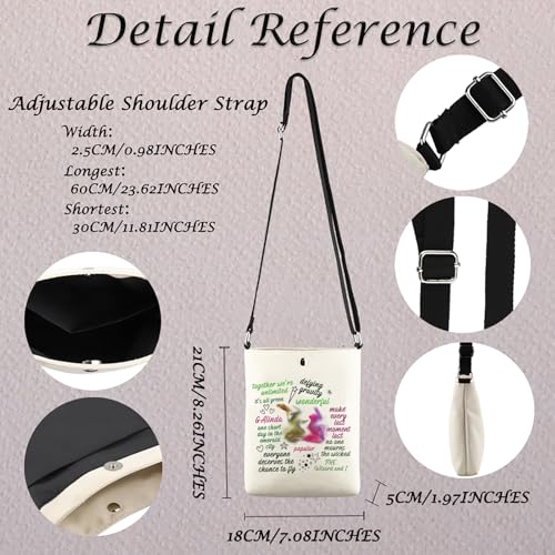 MNIGIU W Musical Inspired Gift W Crossbody Bag W Musical Lover Gift For Actor Actress2