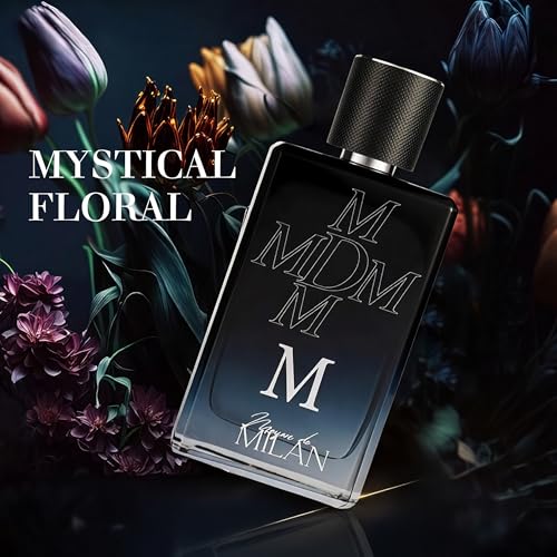 Image of MDM, Men's Cologne with Mysterious Charm, Long Lasting EDP Fragrance, Cool Water Scent, Premium Perfume for Daily Use, 3.4 Fl Oz