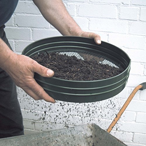 Tigerbox Premium Quality Powder Coated Steel Garden Riddle/Soil Sieve Set with 3/8", 1/4" & 1/2" Mesh. Includes Antibacterial Pen. Tigerbox Premium Quality Powder Coated Steel Garden Riddle/Soil Sieve Set with 3/8", 1/4" & 1/2" Mesh. Includes Antibacterial Pen.