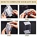 BENECREAT 20PCS Clear Wedding Favour Boxes 4x2x2inch Rectangle PVC Transparent Gift Boxes for Candy Chocolate Valentine