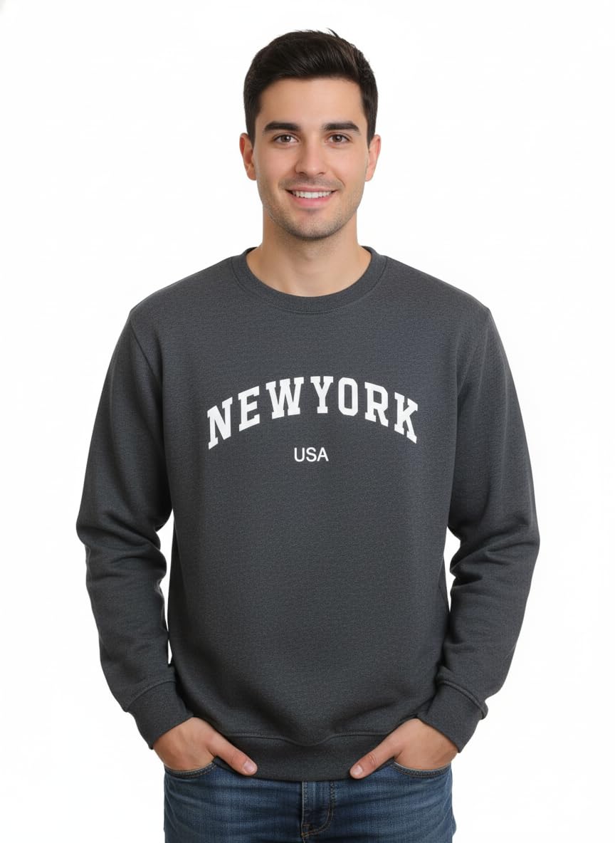 Stylish Graphic Printed T-Shirts for Men & Women | Round Neck, Full Sleeves, Casual & Comfortable Pullover T-Shirts for Unisex (XAV035B)