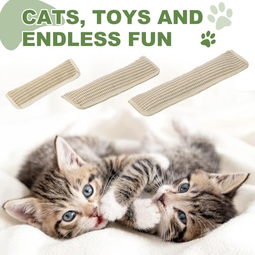 Griffoir pour chat 9,4 x 34 cm interactif pour protéger les meubles du salon - 6
