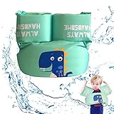 4.【Breites Anwendungsspektrum】: Der Babyschwimmring ist ein perfektes Schwimmbadspielzeug, mit dem Kinder baden und schwimmen lernen können. Babys können im Wasser, am Strand, im Wasserpark, im Schwimmbad oder Aquarium spielen.