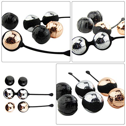 ARTIBETTER 1 Conjunto de Bolas de Vagina Bolas de Kegel Pesos de Exercício Ben Wa Bolas de Produtos