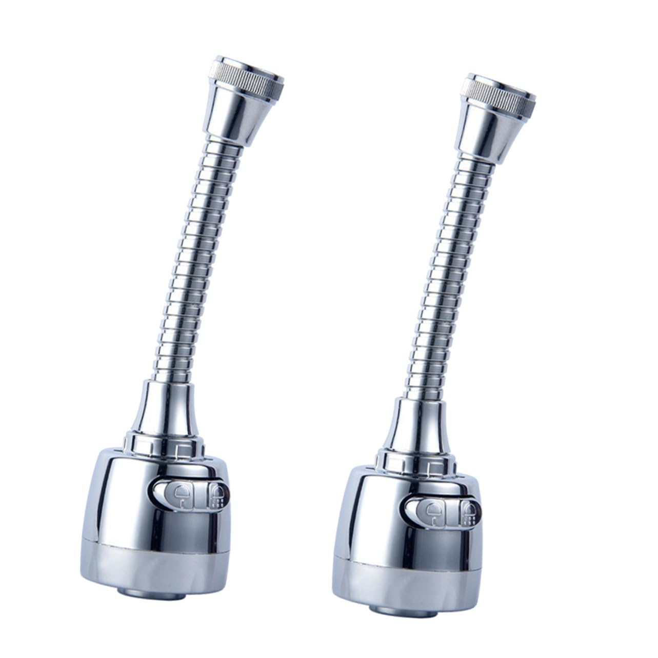 Ahorro de agua para cocina y baño con este extensor de grifo filtro regulable de 12 centímetros
