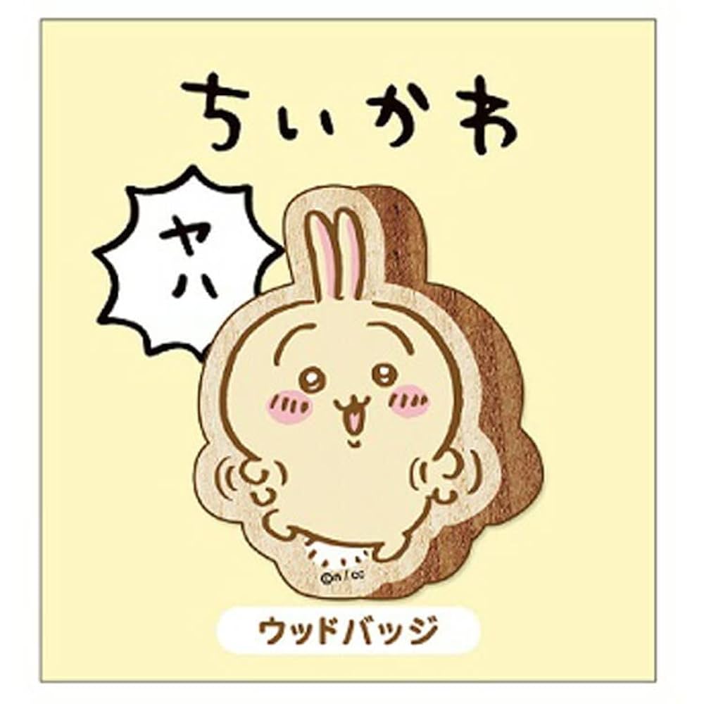 ちいかわパーク　うさぎ　ピンバッジ ちいかわ 東京みやげ ちっちゃなピンバッジ（窓からうさぎ