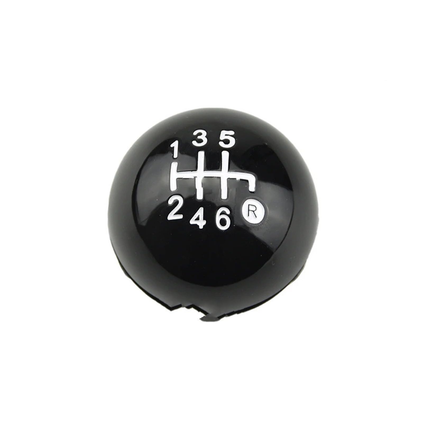 Pybycegnzk 5 Speed Car Interior Accessories For Fiat 500 500C 2012-2018 5 6 Speed Gear Stick Shift Lever Knob Mt(5 Speed)