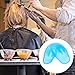 SAFIGLE 1Pair Silicone Ear Protection Tool Ear Shield Covers for Hair Salon Dyeing for Use Sky Blue