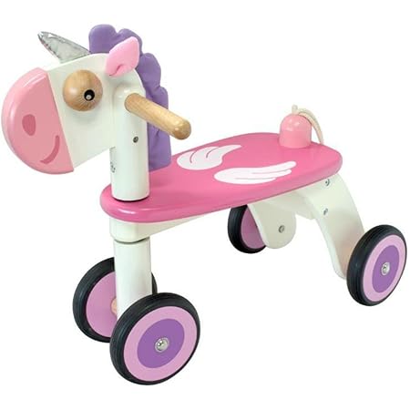 I M Toy Im La Licorne Quadricycle En Bois Velo 4 Roues En Bois Sans Pedale Pour Bebe Porteur En Bois Jouet A Pousser A Partir De 12 Mois I M Toy Im La Licorne Quadricycle En Bois Velo 4 Roues En Bois Sans Pedale Pour Bebe Porteur En Bois Jouet A Pousser A Partir De 12 Mois