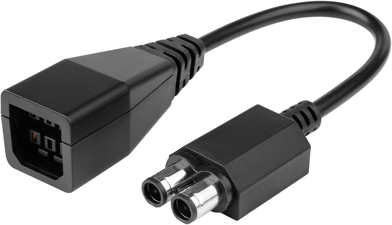 TCOS TECH Xbox 360 to Xbox 360 Slim AC Power Supply Converter Adapter Cable Cord-image-39