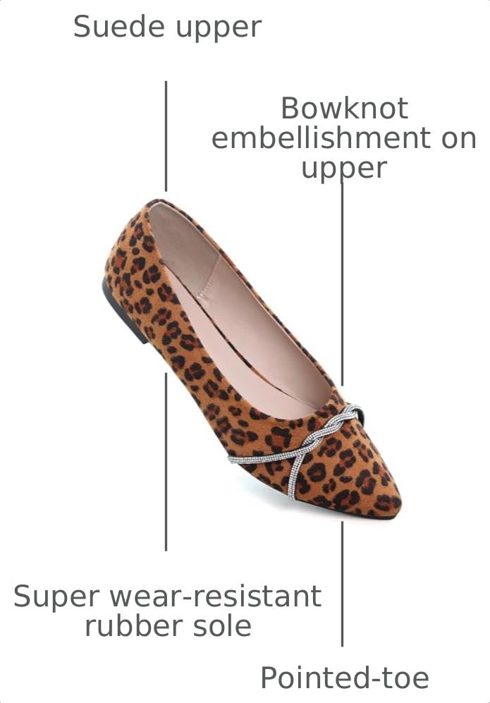 Image of TN TANGNEST Womens Casual Flats Chain Ballet Flats