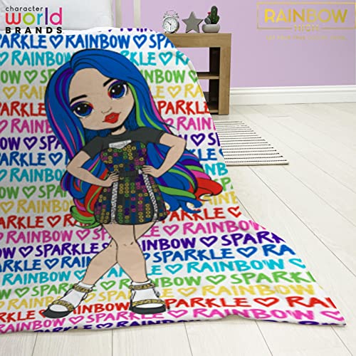 Rainbow High Official Fleece Blanket, Multicoloured - Image 4