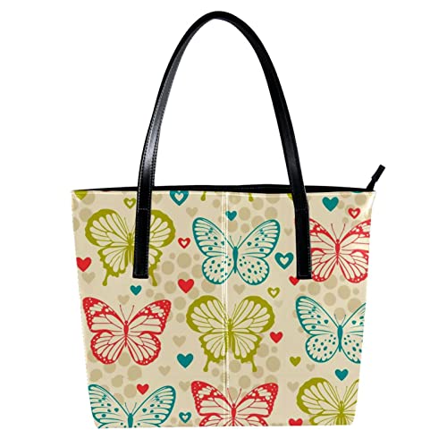 Sac à main personnalisé en cuir PU finitions papillon de luxe