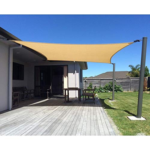 Suinga - Befestigungszubehör für rechteckige Sonnensegel. Enthält: 4 Wandbefestigungen, 2 Karabinerhaken und 2 Spanngurte