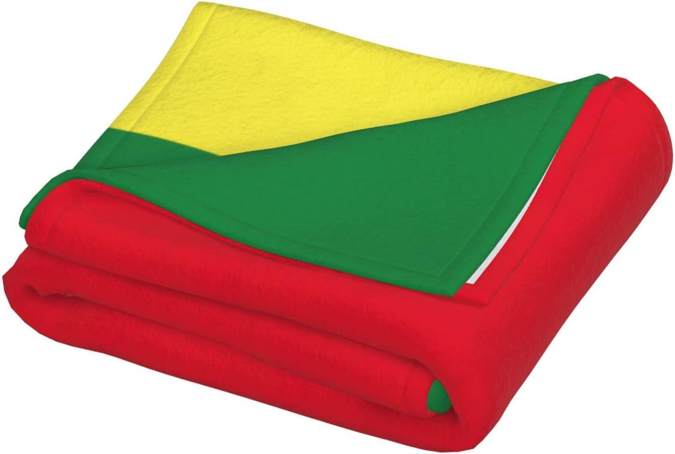 Flag of Senegal Print Cozy Soft Blankets Warm 50x60 in Lightweight Blanket for Camping Travel