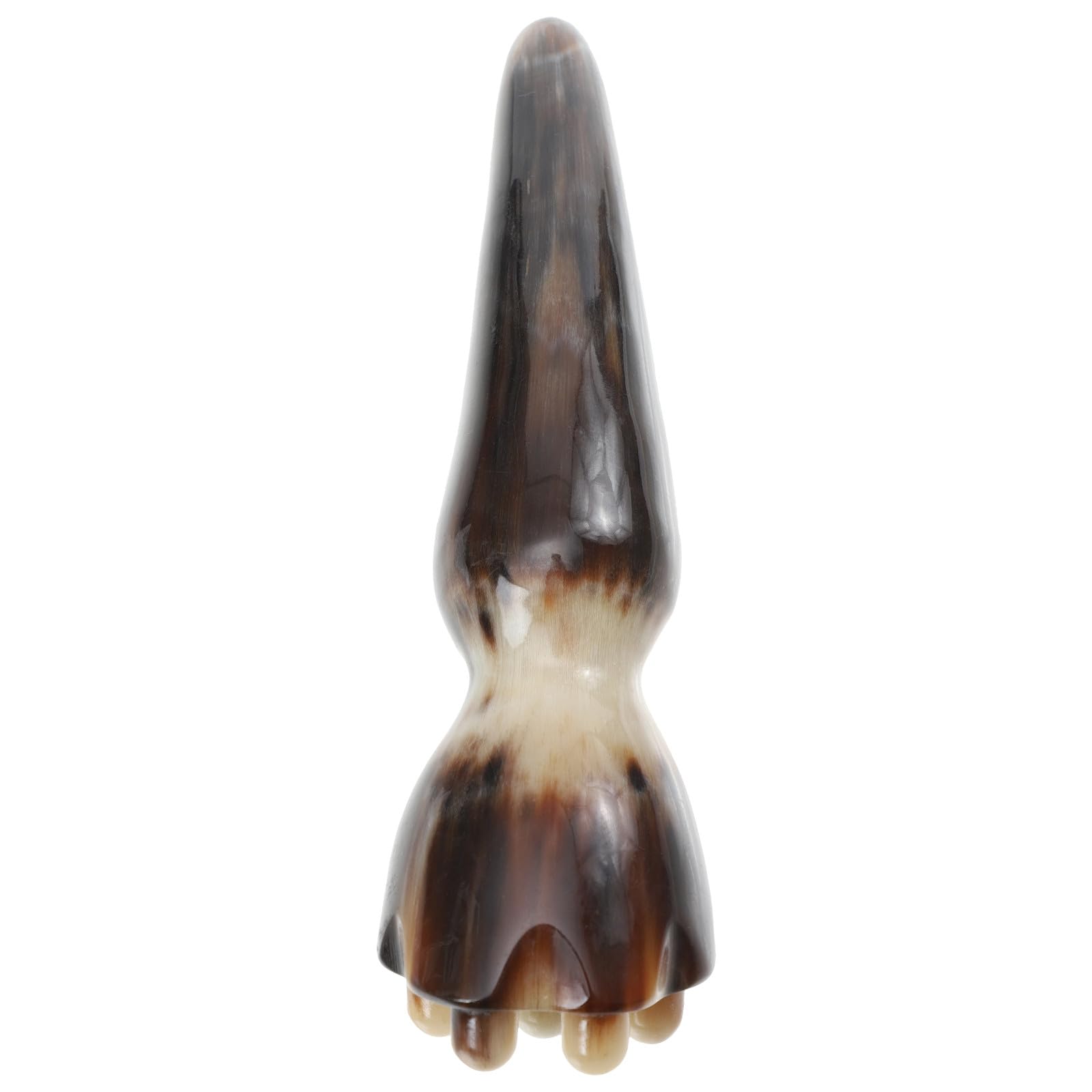 SOLUSTRE Gesichtsmassagegerät und Schabfunktion aus Horn mit Glättender Wirkung zur Hautpflege und Entspannung für Schulter und Gesicht