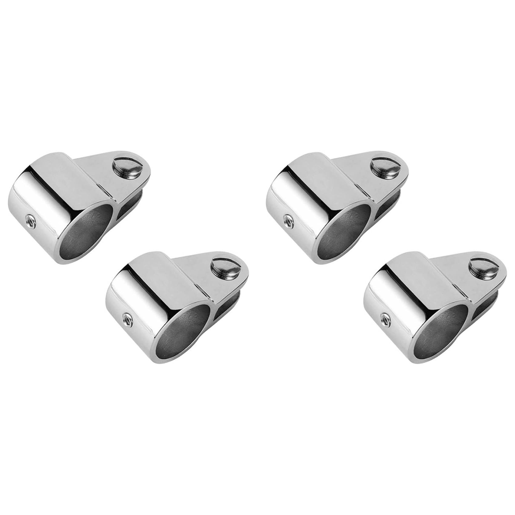 Hndhbfgrt 4 Pcs Bimini Top Jaw Slide Marine Boat Hardware Fitting 316 Stainless Steel Inside Dia 1 Inch 25.4mm