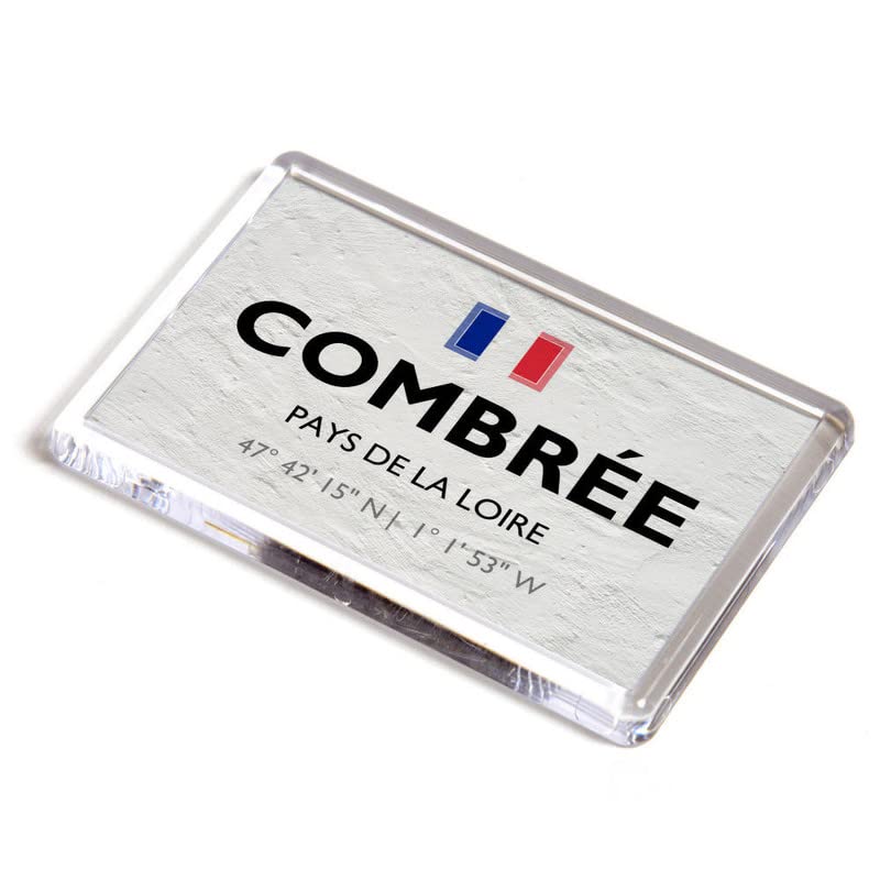 FRIDGE MAGNET - Combree - Pays de la Loire - France - Lat/Long