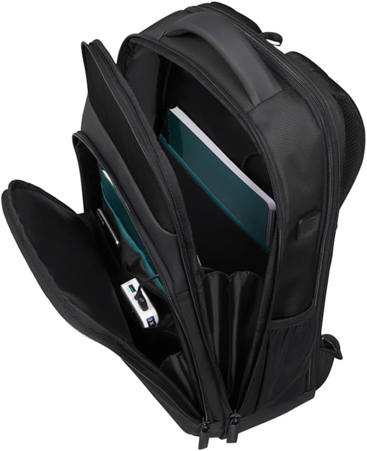 Samsonite Men's Mysight - Laptoprucksack Laptop backpacks (pack of 1), Black, Laptop backpack 14.1" (40 cm - 16.5 L), LPT. BACKPACK 14.1"