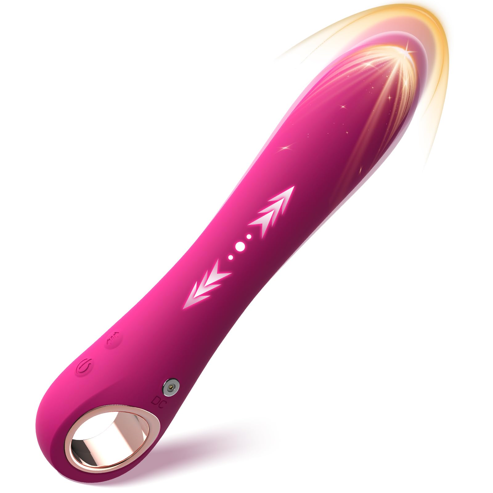Thrusting Dildo Vibrator Sex Toys - Adult Toys Dildos with 5 Thrusting 10 Vibrating Modes Adult Sex Toys