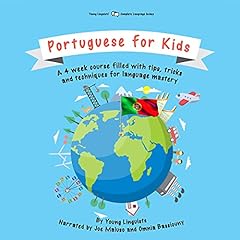 Portuguese for Kids Audiolibro Por Young Linguists arte de portada