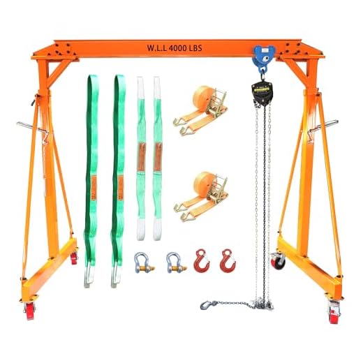 4000 lb Adjustable Gantry with Kit