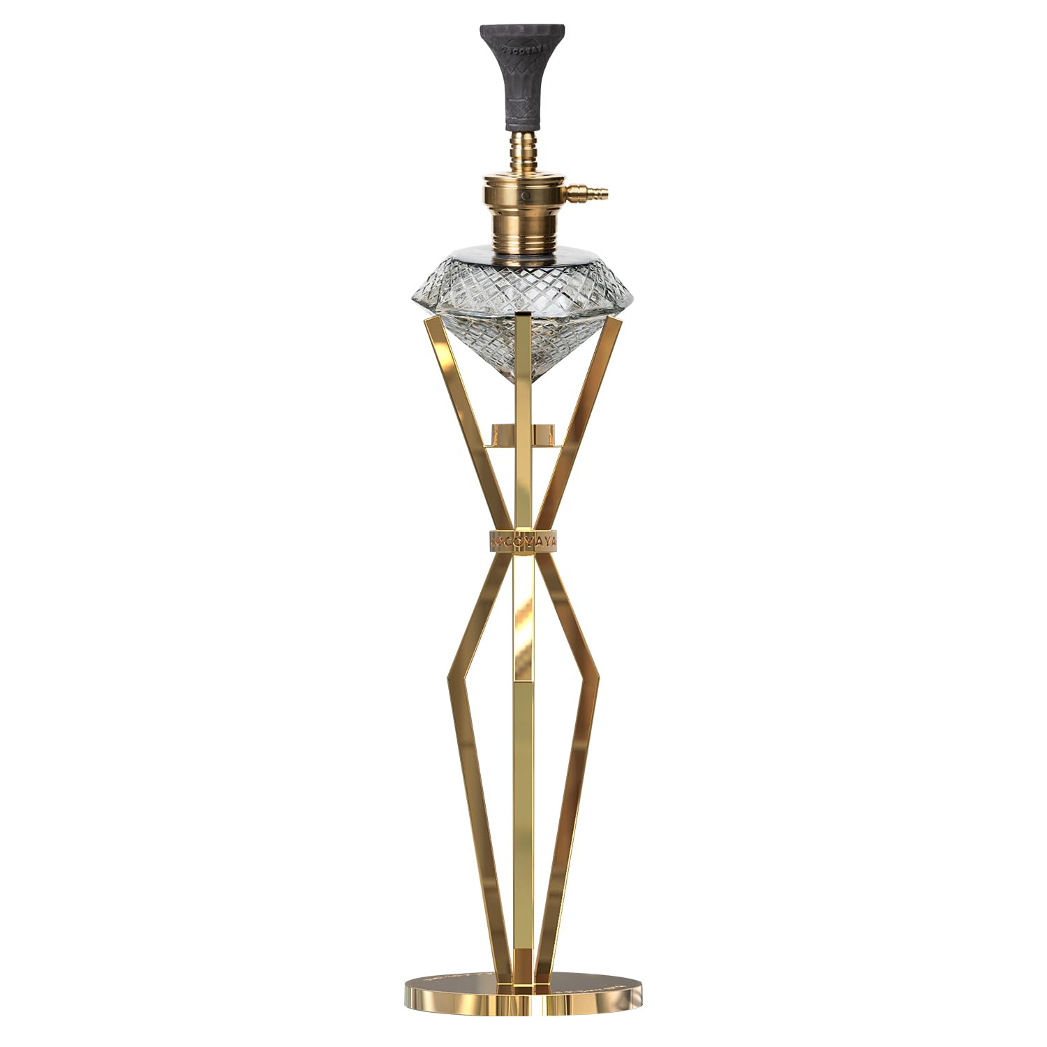 COCOYAYA Kohinoor Grande Golden Hookah