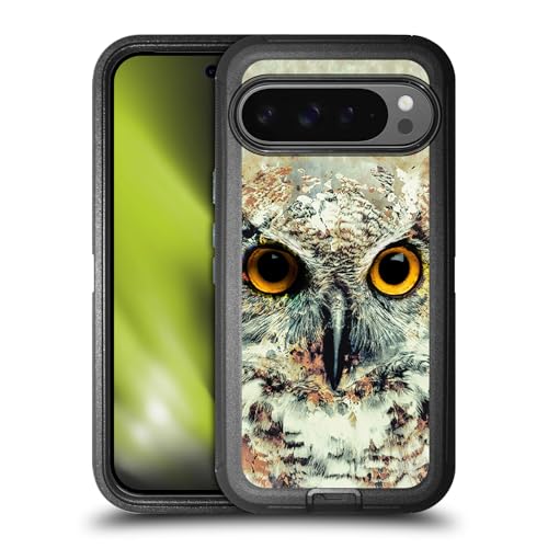 Étui antichoc Google Pixel 9 Pro XL Head Case Designs Riza Peker Hibou II