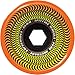 Spitfire Wheels 80HD Superwide Orange Skateboard Wheels - 58mm 80a (Set of 4)