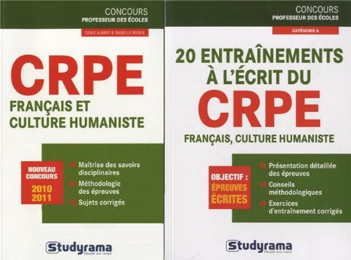 Amazon.com: Pack écrit crpe (2T): 9782759019298: AUBERT, ODILE: Books