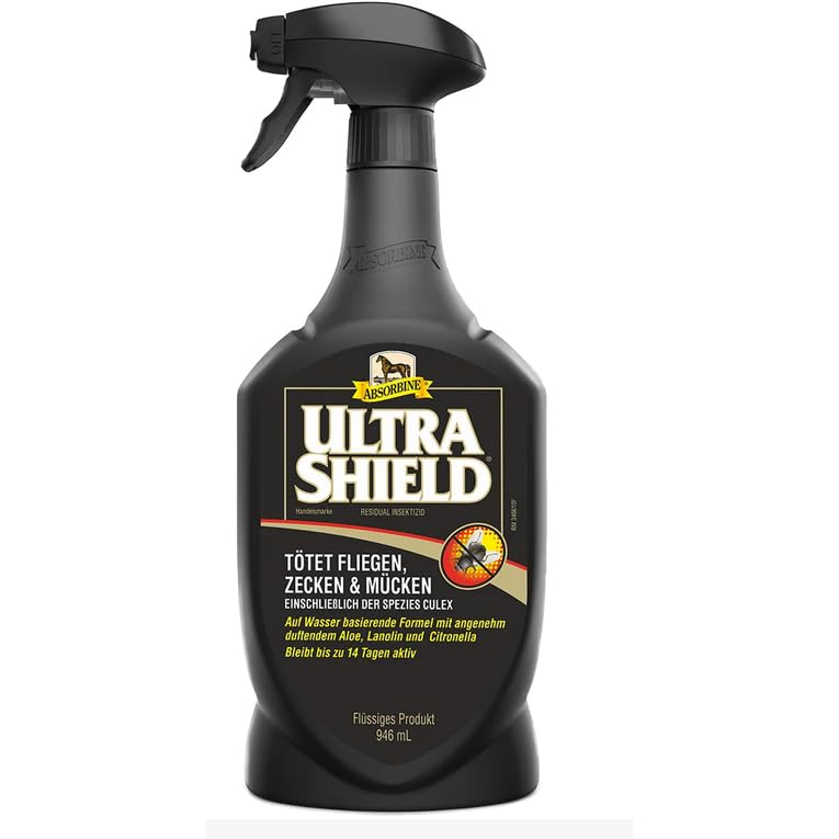 Absorbine Fliegenspray Mückenspray Zeckenspray Ultra Shield Black