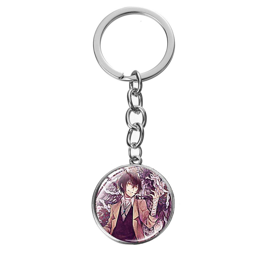 Buy Anime Bungo Stray Dogs Keychain Dazai Osamu Nakahara Chuya Nakajima