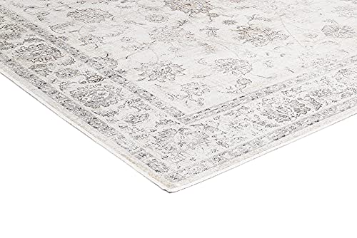 Tapis Casablanca C de style rétro aux finitions soignées