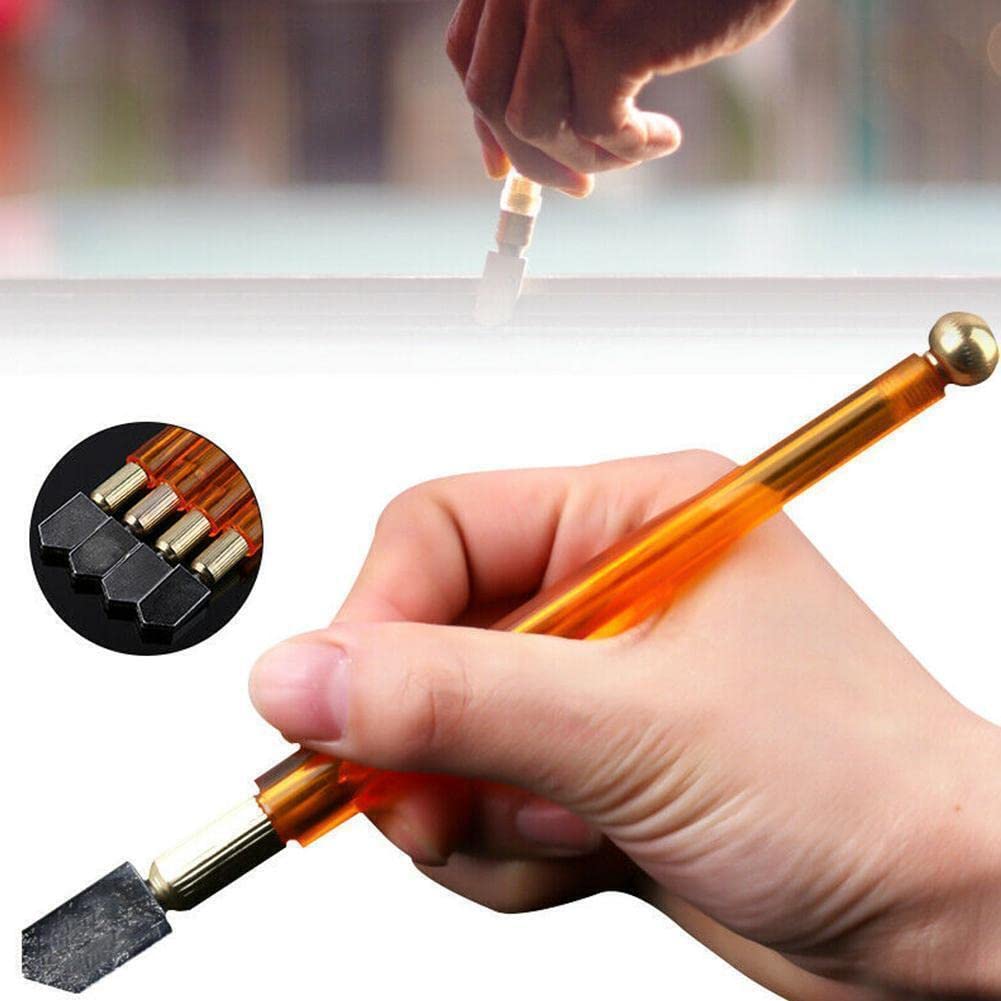 YADAV5PCS Professional Glass Cutter Tungsten Carbide Tip Precision Cutting Tool Tiles 1