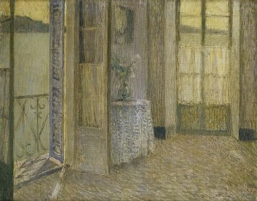 Tableau en toile Henri Le Sidaner Villefranche sur Mer reproduction premium