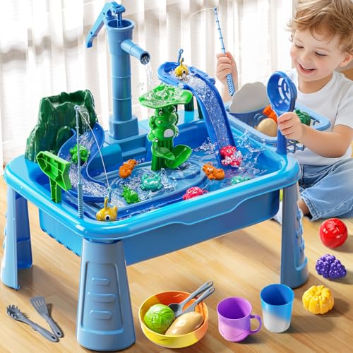 Water Table Play Sink Toy for Kids 2 3 4 5 6 Years Old - Outdoor ...
