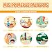 Aprende Peque Interactive Learning Book for Toddlers 1–4 | Aprende con Isa: Mis Primeras Palabras | Spanish Sound Book for Kids | Early Language Development Book