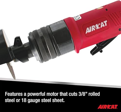 Miniatura 3 de AIRCAT Herramientas neumáticas 6530 Herramienta de corte de cabezal flexible de 3 pulgadas de 0.5 HP Velocidad libre de 18,000 RPM