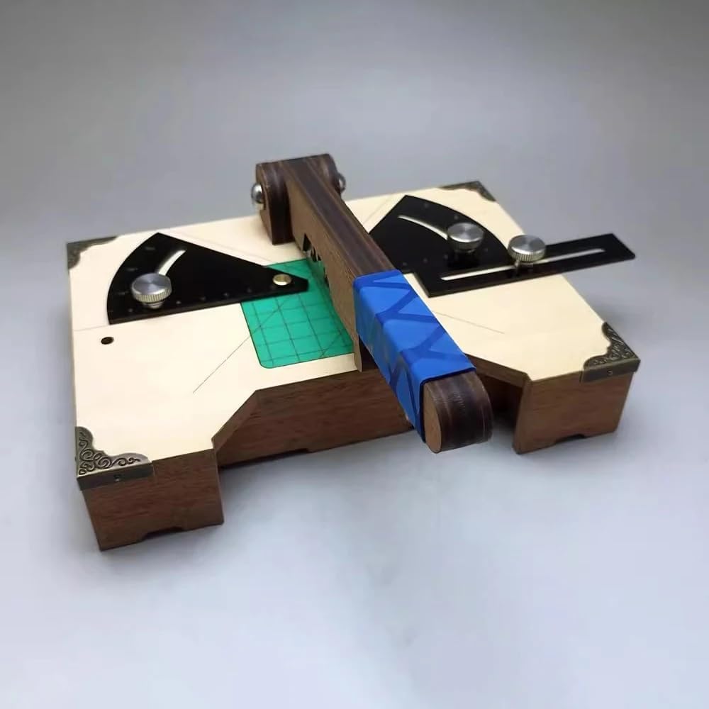 Taglierina angolare manuale per modellismo navale, kit costruzione scafo e taglio strisce legno (C)