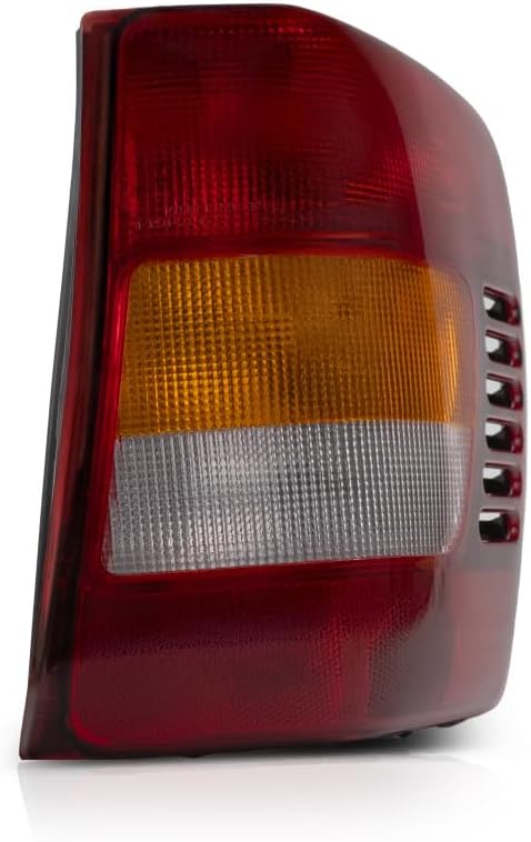 CarLights360 For Jeep Grand-Cherokee Tail Light 2002 2003 2004 Passenger Side Bulbs Included DOT Certified For CH2801150 | 55155138AJ
